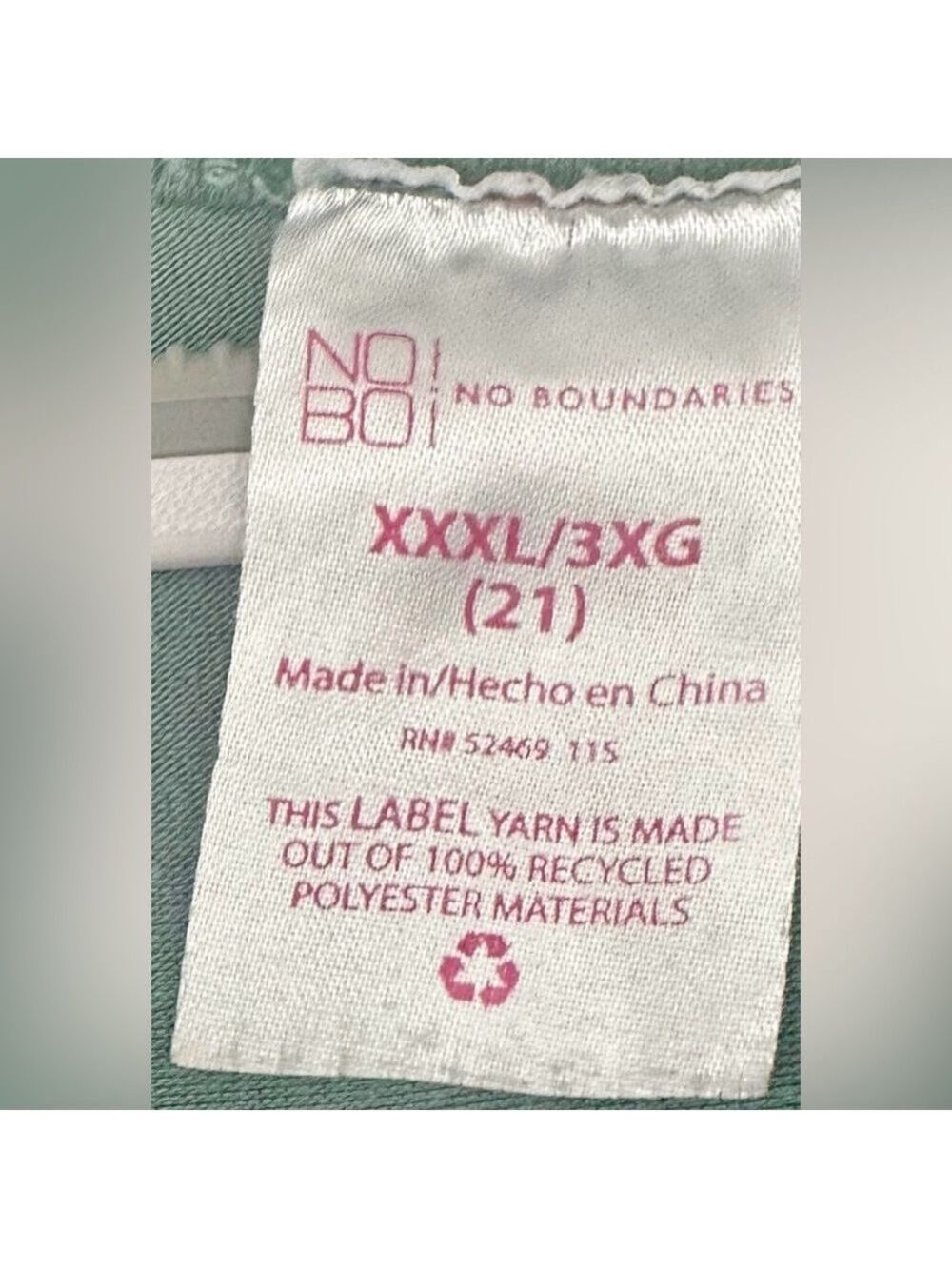 No Boundaries V-Neck Heather Lodge Tie Dye T-Shirt - Picture 10 of 13